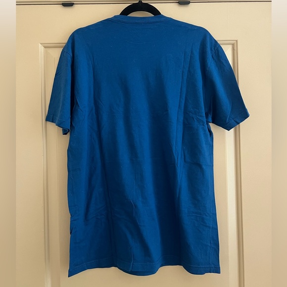 Super Yaki Feature Presentation Short Sleeve Movies Tee in Blue - Picture 4 of 5